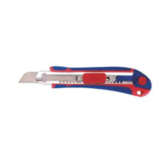 Dao rọc giấy tự động khóa lưỡi, chiều rộng lưỡi dao 18mm Workpro - Wp212011
