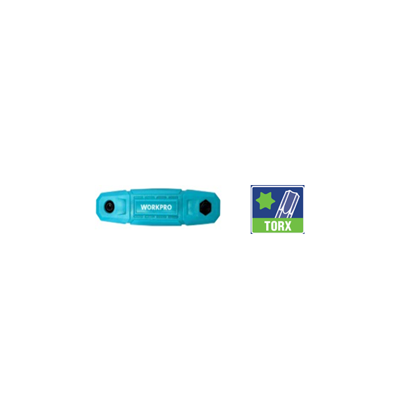 Bộ lục giác gấp gọn (1 bộ = 8 cái) làm bằng thép hợp kim CR-V, Workpro - WP222033