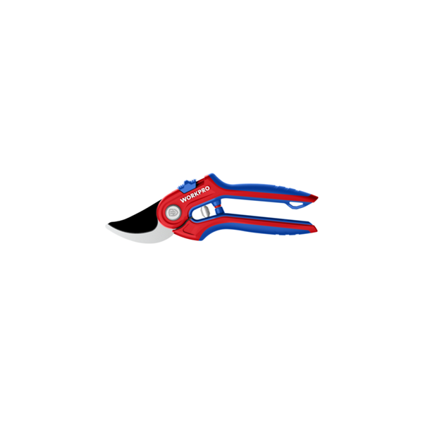 Kéo cắt tỉa cành, tay cầm bằng nhựa, lưỡi dao SK5, kích thước: 8 inches, Workpro - WP332009