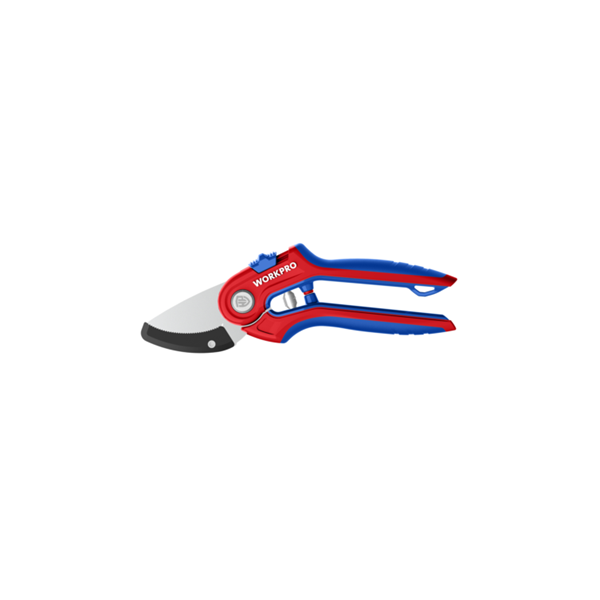 Kéo cắt tỉa cành, tay cầm bằng nhựa, lưỡi dao SK5, kích thước: 8 inches, Workpro - WP332010