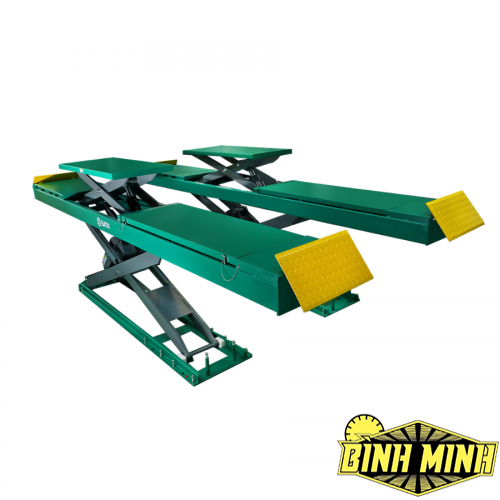 Cầu nâng căn chỉnh cắt chéo, tải trọng nâng: 4 tấn, hoạt động bằng điện 380V, dùng trong garage sửa xe ô tô, SATA - AE5302-3