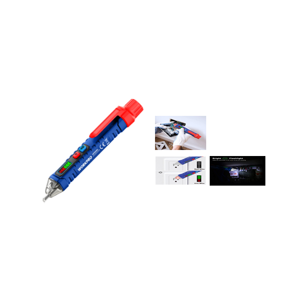 Tuốc nơ vít thử điện, đèn báo 2 màu Workpro - WP295004