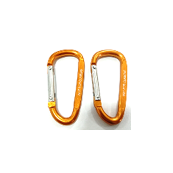 Bộ móc hình chữ D có lò xo, kích thước 6cm Workpro - 389006