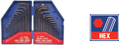 Bộ lục giác đầu bằng, kiểu chữ L, loại dài 30 cái gồm (15 cái hệ inch, 15 cái hệ mét, thép hợp kim CR-V Workpro - WP222018