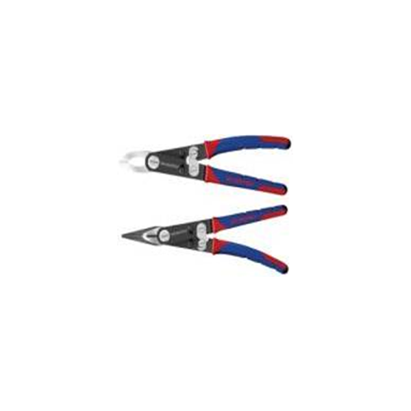 Bộ kìm 2in1 (1 SET = 2 cái 1 kìm khớp trượt và 1 kìm mũi dài), kích thước 8 inches (200mm) WP231077