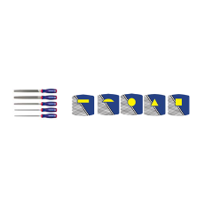 Bộ giũa (1 set = 5 cái), kích thước 200mm (8 inches) Workpro - WP201701 