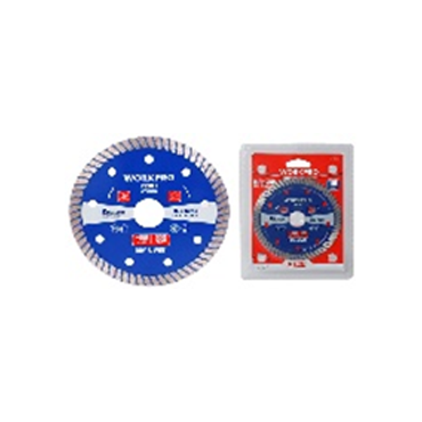 Lưỡi cưa đĩa cắt kim cương Turbo, Ultrathin Turbo để cắt chuyên nghiệp 125x22.2x10mm Workpro - WP405055 