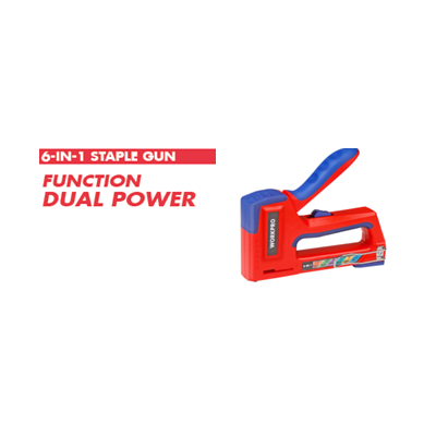 Kìm bấm ghim gỗ 6 in 1 sử dụng cho ghim bấm chữ U Workpro - WP223002