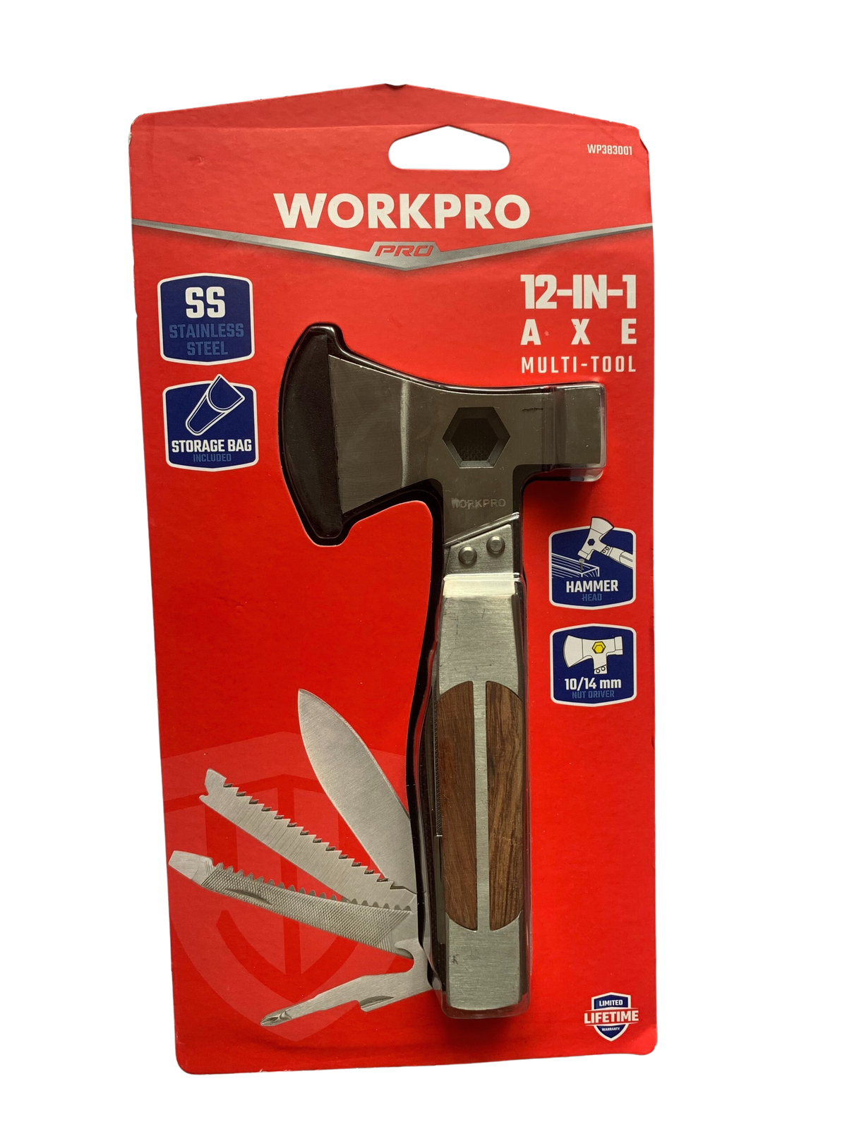 Rìu đa năng 12in1 Workpro - WP383001